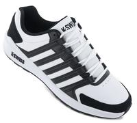 K-Swiss Vista Trainer White/Black/Black, White Black, 10 UK