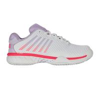 K-Swiss Women Hypercourt Express 2 Tennis Shoe, Wht Orchdptl Nblz, 6 UK