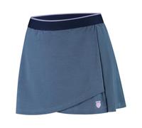 K-Swiss Women’s Hypercourt Skirt Jacquard - Neon Purple/Navy/White, Neon Purple/Navy/White| Performance Tennis/Padel Skirt