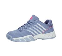 K-Swiss Women's Bigshot Light 4 Tennis Shoe, Infinity Blue Blush Blue Blizzard, 4 UK