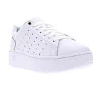 K-Swiss Women's Classic Pf Platform Trainers, White, 7 UK