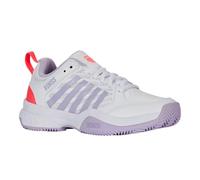 K-Swiss Women's Court Express 2 Tennis Shoe, Wht Orchidpetal Nblaze, 7.5 UK