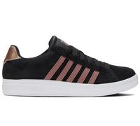 K-Swiss Women's Court Tiebreak SDE Sneaker, Black Rose Gold, 5.5 UK