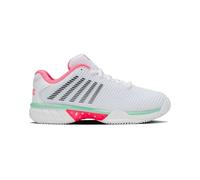 K-Swiss Womens Hypercourt Express 2 Hb Clay Tennis Shoe, White, 7 UK