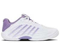 K-Swiss Women's Hypercourt Express 3 Tennis Shoe, White/Purple Haze/Lunar Rock, 7.5 UK