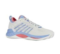 K-Swiss Women's Hypercourt Supreme 2 Hb Tennis Shoe, Bright White Open Air Strawberry Ice, 8 UK