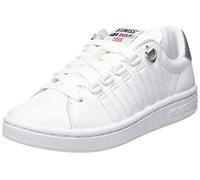 K-Swiss Women's Lozan Ii Sneaker, Wht Wht Silver, 4 UK