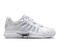 K-Swiss Women's Tennis Shoe Receiver V White/Vapor Blue/Silver UK 4.5