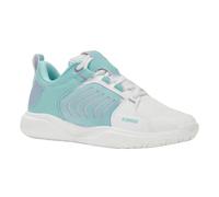 K-Swiss Women's Ultrashot Team Tennis Shoe, Brilliant White/Angel Blue/Sheer Lilac, 9 UK