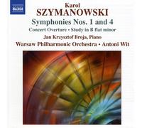 K. Szymanowski - Symphonies Nos 1 & 4 [New CD]