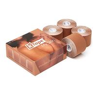 K-Tape My Skin Light Brown Box of 4 (4 Rolls, 5cm x 5m Each) [Light Brown]