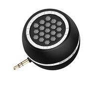 K-Tech Mini Portable Speaker, 3W Line-in Phone Speaker with 3.5mm AUX Audio Interface, Plug and Play for iPhone, iPad, iPod, Tablet, Smartphone