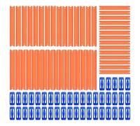 K TOMOTO 40FT Replacement Track Set Builder Pieces, Compatible for Hot Wheels Cars, 86-Piece Straight Track Set, Connectors Included, 40 Feet of Track