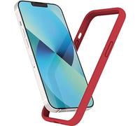 K TOMOTO Compatible with iPhone 13 Mini Bumper Case (5.4 Inch), Liquid Silicone Frame Bumper Case [Raised Edge Protection] [Drop Protection] [Silky and Soft Touch], Red