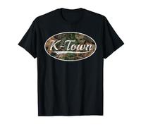 K-Town Camo Vintage Aesthetic Culture T-Shirt