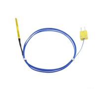 K Type Temperature Probe, 1m Length And 5CM Sensing Tip, for Accurate Measurements For Narrow Slit Temperature Sensing(400)