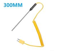 K-Type Temperature Sensor 3mm Needle for Liquids Gels(300MM) | For liquids and gels, type-k compatible, 150mm probe, for rapid reading, for durable metal tip