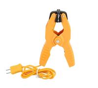 K Type Thermocouple Clamp, Accurate Pipe Temperature Sensor for HVAC Plumbing Yellow 1 to 1 3 8 in Pipe Diameter 90cm Cord HT 05 1 Pack