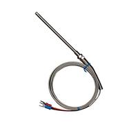 K Type Thermocouple High Temperature Resistant 300MM Probe Sensor Cable with 3M Cable