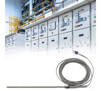 K-Type Thermocouple Probe M8 Screw 30mm Length 1m Wire(30mm-Wire 3m) | M8x1.25 thread, 30mm probe length, 1m cable, 0-400C range, strict testing