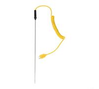 K-type Thermocouple Probe Suitable for Water or Object Measurement, -50°C to 1200°C Type K Thermocouple, 100mm/300mm/500mm Probe Length(300mm)