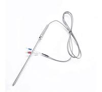 K Type Thermocouple Stainless Steel Probe Thermocouple 100mm 200mm 2m Cable Wire Length 1Pcs(100MM probe)
