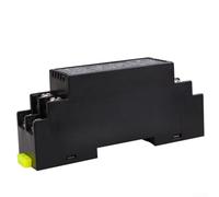 K Type Thermocouple Temperature Transmitter, 4-20mA 0-10V Output Signal Isolator, 0-1300°C, Triple Isolation, DIN Rail Mount for PLC DCS Systems(0-1300℃ 4-20V)
