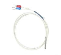 K-Type Thermocouple with 4mm Stainless Steel Tip and 30mm Sensing Length, Rated for Continuous Use from 0 to 800 Degrees Celsius (1Meter)