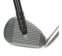 K & V Golf Golf Club Groove Cleaner & Sharpener Tool- Re-Grooving Cleaning Tool for All Irons & Wedges - Golf Club Cleaner for U & V-Grooves - Generate Optimal Backspin & Improve Ball Control