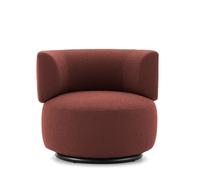 K-Wait Armchair Bouclé Brick red Kartell - 8058967331707