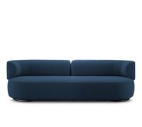 K-Wait Sofa Bouclé Blue Kartell - 8058967331813