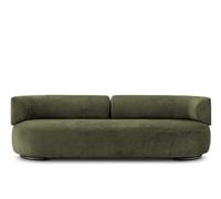 K-Wait Sofa Chenille Green Kartell - 8058967331752