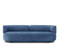 K-Wait Sofa Chenille Sky Blue Kartell - 8058967331769