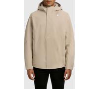 K-WAY Coat Men color Sand - Size: XXL - male
