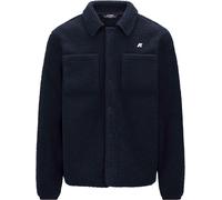 K-Way - Double Layer Fleeces - Cameron Sherpa Polar Blue Depht Blue Depht for Men - Size L - Navy Navy L