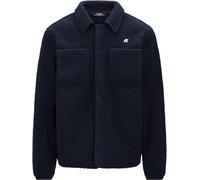 K-Way - Double Layer Fleeces - Cameron Sherpa Polar Blue Depht Blue Depht for Men - Size S - Navy Navy S