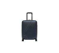 K-Way Eudoxie Cabin Trolley Dark Blue, 100% Polycarbonate, 55 x 38 x 22 cm, 39L, 4 Spinner Wheels, TSA Lock