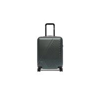K-Way Eudoxie Cabin Trolley, Green, 100% Polycarbonate, 55 x 38 x 22 cm, 39L, 4 Spinner Wheels, TSA Lock
