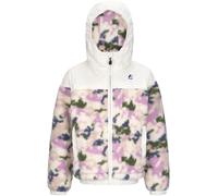 K-Way - Fleece Hooded jacket - Le Vrai 3.0 P. Jildaz Orsetto Graphic White Camo Girl Pink in Nylon - Kid Size 12y Pink 12y