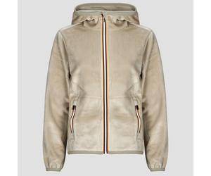 K-Way Fleece jacket LILY VELOUR POLAR DOUBLE REVERSIBLE in Beige EU XL
