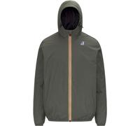K-Way - Insulated, waterproof and compact Jacket - Le Vrai 4.0 Claude Warm Green Blackish for Men - Size L Green L
