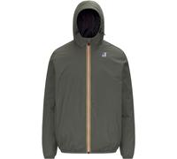 K-Way - Insulated, Waterproof and packable jacket - Le Vrai 4.0 Claude Warm Green Blackish for Men - Size XL Green XL