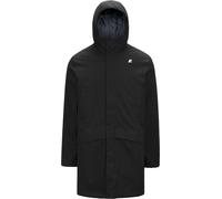 K-Way - Insulating and waterproof Parka - Jarno Twill Marmotta Black P Blue A for Men - Size M Black M