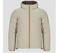 K-Way Jacket JACK ST THERMO DOUBLE REVERSIBLE in Beige EU M