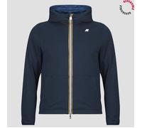 K-Way Jacket JAKE DOUBLE INTERLOCK REVERSIBLE in Marine EU L