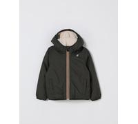 K-WAY Jacket Kids color Military - Size: 12 - male