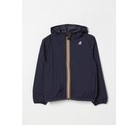 K-Way / Children's windbreaker jacket LE VRAI PETIT CLAUDE 4.0 100 % NYLON RECYCLED in Marine 6 years