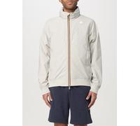 K-WAY Jacket Men color Beige - Size: XXL - male