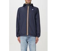 K-WAY Jacket Men color Navy - Size: XS - male