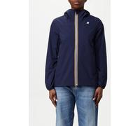 K-WAY Jacket Woman color Blue - Size: L - female
